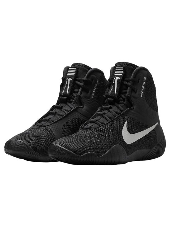 Nike Tawa - Size 7.5 Men Wrestling Shoes Black Metallic Silver CI2952-001 NEW main image 9